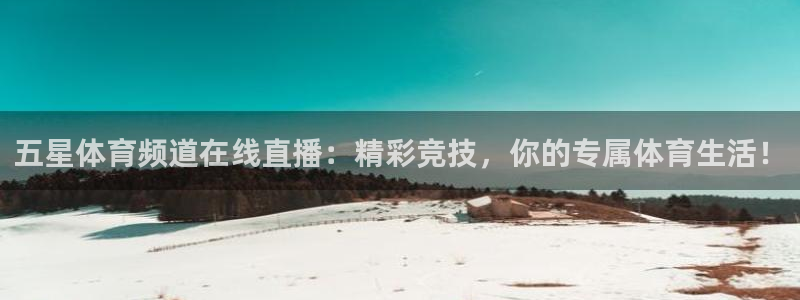 五星体育频道在线直播：精彩竞技，你的专属体育生活！