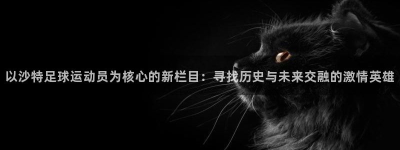 以沙特足球运动员为核心的新栏目：寻找历史与未来交融的激情英雄